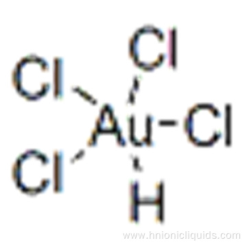 Aurate(1-),tetrachloro-, hydrogen (1:1),( 57191295,SP-4-1)- CAS 16903-35-8